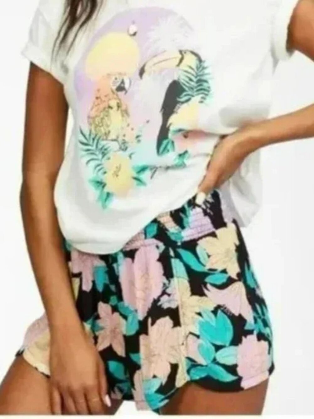 Billabong Floral Shorts L